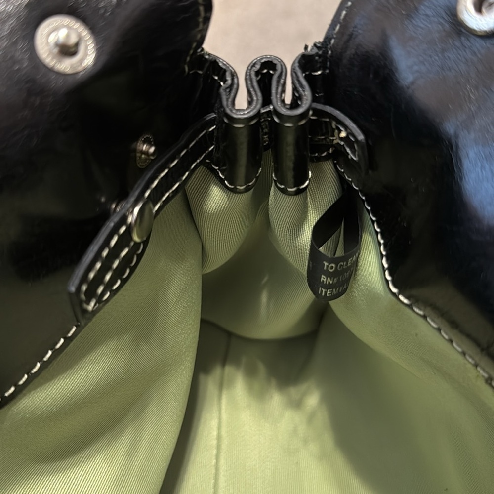 HELEN WELSH Black Leather Handbag - Picture 7 of 7